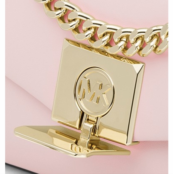 Michael Kors Lita Small Leather Crossbody Bag - Picture 3 of 7